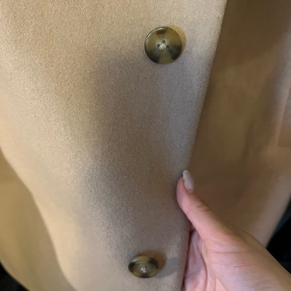 London Fog Long Chestnut Coat - Picture 2 of 11